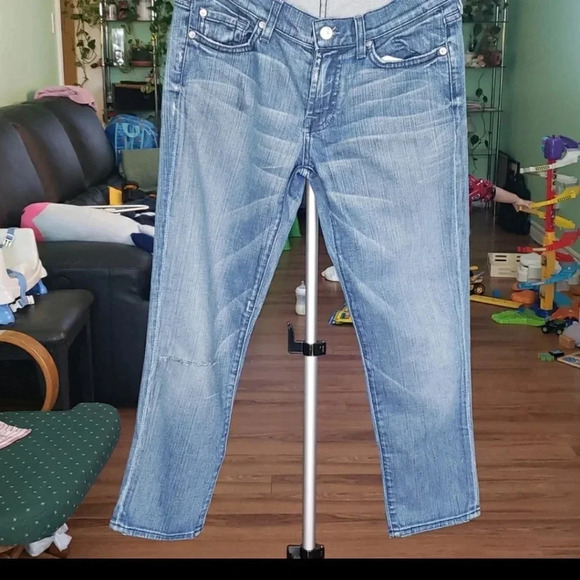 7 for all mankind | Roxanne  Straight leg Jeans  - Size 27 - Picture 9 of 9